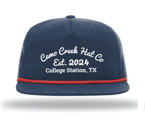 Camo Creek Signature Hat - Navy