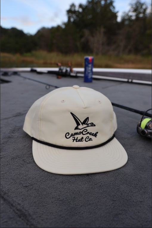Camo Creek Duck Hat - Cream